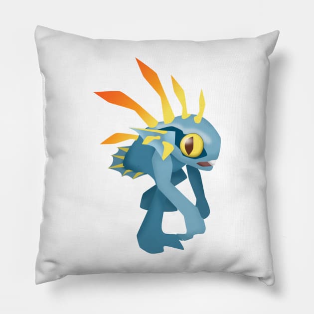 Everyone Loves a Murloc Pillow by snitts