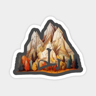 Yama Mountain Magnet