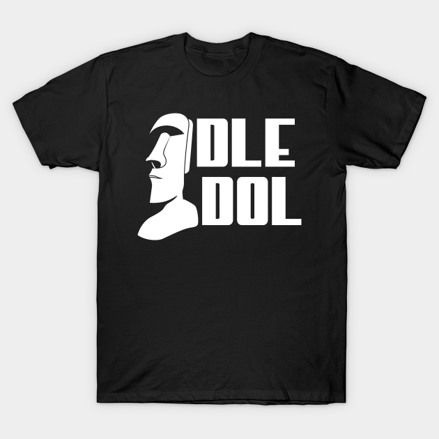 Discover Idle Idol (Corporate Edition) - Easter Island Head - T-Shirt