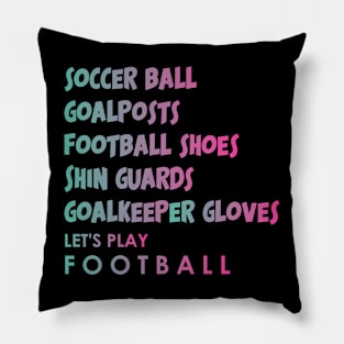 football equipment Pillow