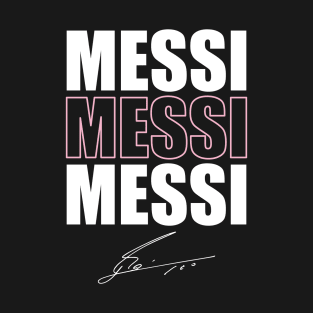 Leo Messi In Inter Miami T-Shirt