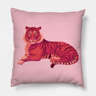 Pink Tiger Pillow