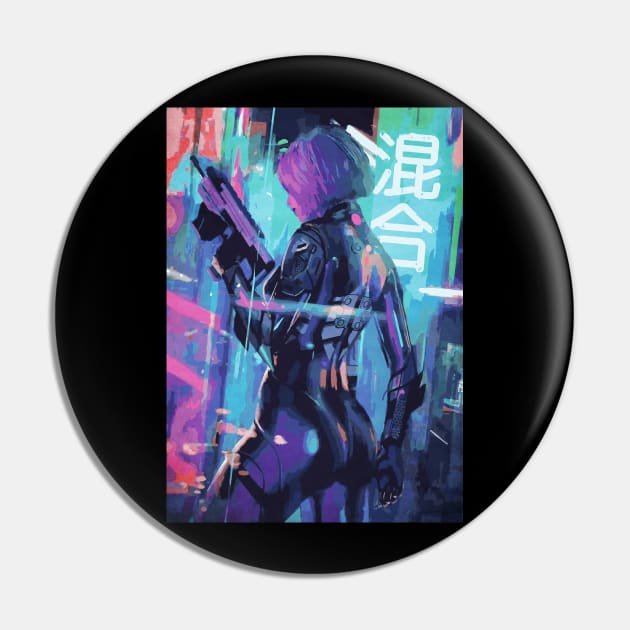 Cyberpunk Pin by Durro