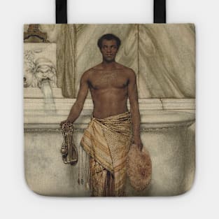 The Balneator by Lawrence Alma-Tadema Tote