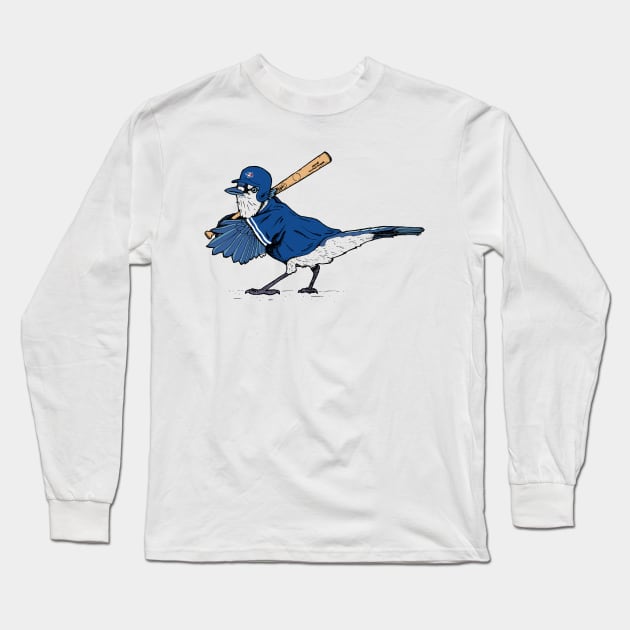 deancoledesign Toronto Blue Jay Long Sleeve T-Shirt