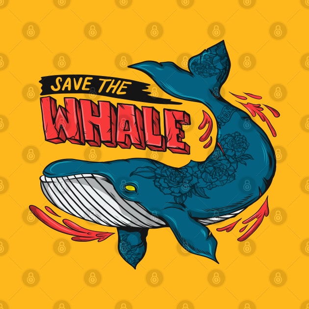 SAVE THE WHALE by THEIDEASTUDIO