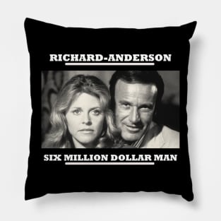 richard anderson (fresh on t shirt) Pillow