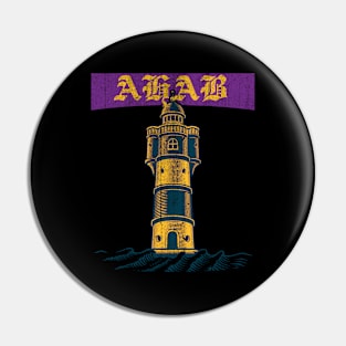 Ahab Progressive Metal Pin