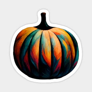 Colorful pumpkin Magnet