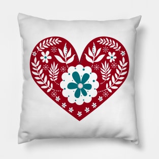 Scandinaviam Heart Pillow