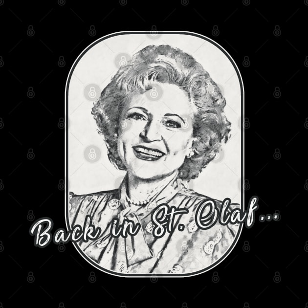 Betty White - St Olaf by karutees