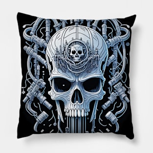 Cyborg Heads Pillow