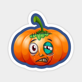 Funny Pumpkin Magnet