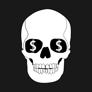 Skull with bucks T-Shirt