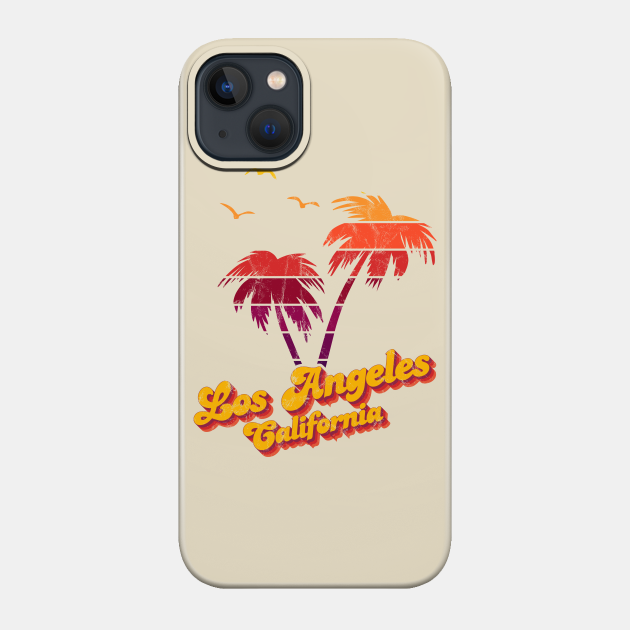 Los Angeles California - Los Angeles - Phone Case