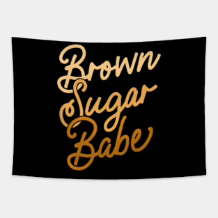 Brown Sugar Babe Tapestry