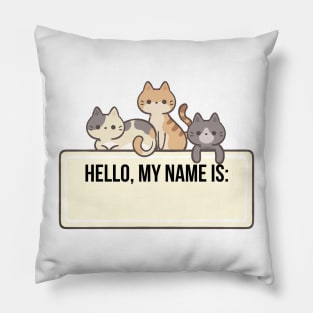 Hello, My Name Is Pillow