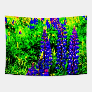 Texas Bluebonnet Wildflowers Tapestry