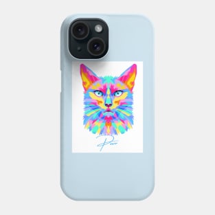 Cat purr Phone Case