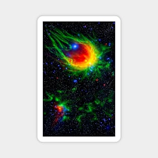 Black Light Space Painting "SB-02" Magnet