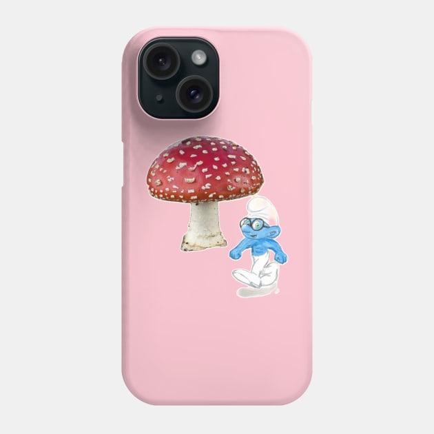 Smurf Phone Case by DAVT