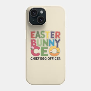 Easter bunny CEO' Chief Egg Officer Phone Case