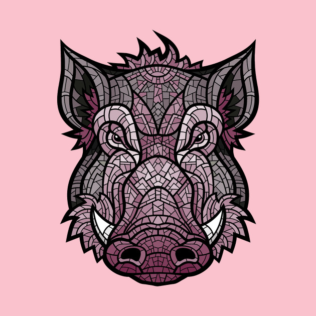 Wild Reserve: Pink Boar by billdavismagic