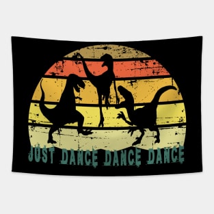 Dino Dance Tapestry