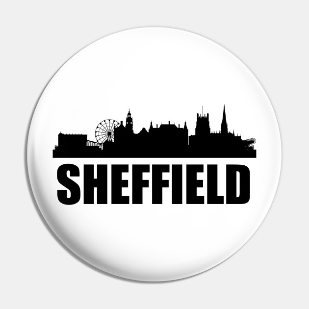 Sheffield Skyline Sheffield Pin Teepublic Au