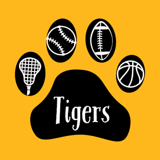 Tigers sports paw T-Shirt