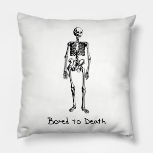 Bored to Death Pillow