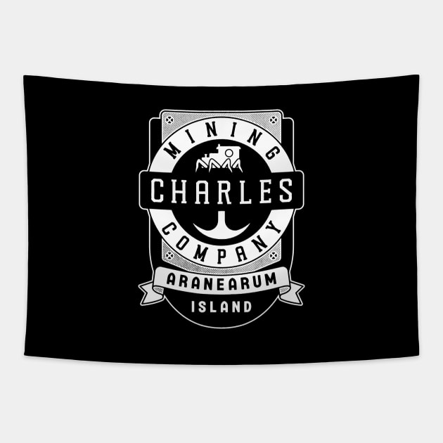 Charles Mining Company Crest Tapestry by Lagelantee