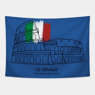 Colosseum Rome Italy Landmark CIty Tapestry