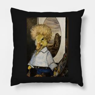 Quack-tastic Painter Pillow