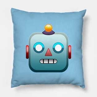 Emoji Robot Pillow