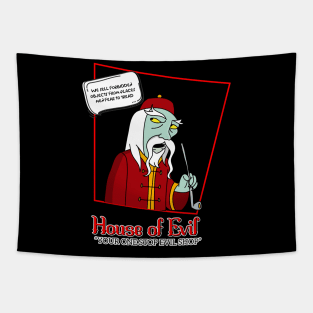 House of Evil Tapestry