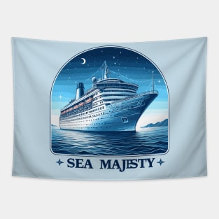 Cruise Ship Tapestry