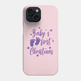 Baby’s first Christmas Phone Case