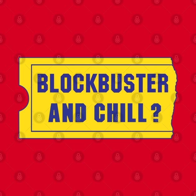 Blockbuster and chill new release by old_school_designs