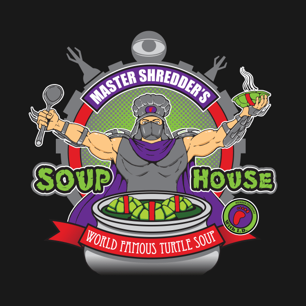 Master Shredder's Soup House by halegrafx