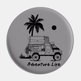 Adventure Life Pin