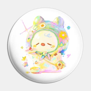 Bunny & Pudding Pin