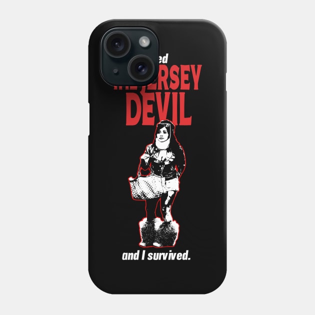 The Jersey Shore Devil (Threshold) Phone Case by Ladybird Etch Co.