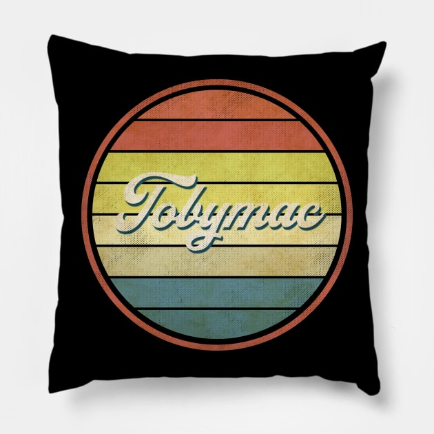 vintage vibes tobymac calssic Pillow by Now and Forever