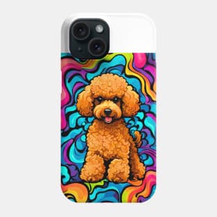 Psychedelic Toy Poodle Phone Case