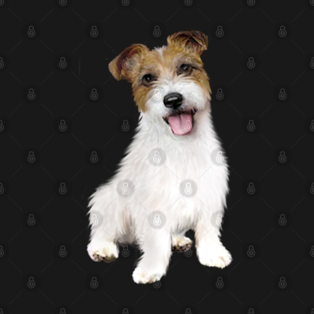 Jack Russell Terrier (shaggy) - Just the Dog by Dogs Galore and More