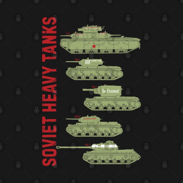 For a tank fan! Soviet heavy tanks WW2 by FAawRay