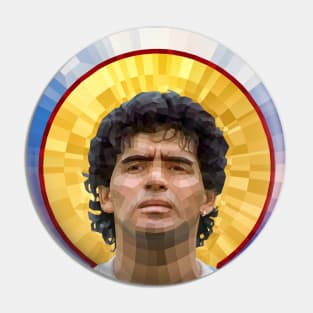 Saint Diego Football Icon Pin