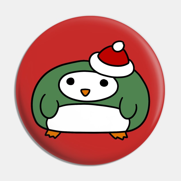 Short Fat Penguin Pin by saradaboru