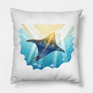 Eagle Ray Pillow